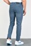 Men's Blue Slim Fit Lycra Flexible Grinded Denim Trousers Hlthe001941 - 7
