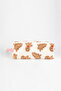 Teddy Plush Cookie Man Patterned All Hair Styling Bag-Makeup Bag -Xl Size - 3