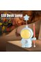 Astronaut Design Night Light with Pencil Sharpener Feature-Blue Pink White - 4