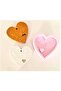 Lace Relief 8cm Heart Hanger Silicone Mold K-220, Stone Powder Soap Plaster Candle Mold - 3