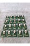 Teddy Bear Window Plexiglass Newborn Birthday Gift Refrigerator Ornament Magnet (10 Pcs) - 3