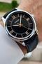 Case Metalic Cord Black Color Men's Wristwatch - 2