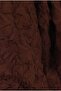 Kraş Shawl Dark Brown - 5