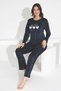 Women's Mother-Daughter French Velvet Pajamas Set - 6