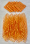 Large Size Gold Glitter Halay Handkerchief, Orange 5 Pieces, Bride Groom Wedding Henna Circumcision Engagement Bride
