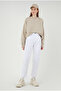 Mom Comfort Jean White - 7
