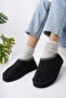 Ling Guaranteed Thick Sole Furry Round Toe Women's Slippers - 5