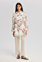 Natural Textured and Tassel Patterned Tunic - 2