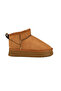 Women's Mini Size Suede Sheepskin Thick Sole Boots - 4
