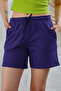 Women's 2 Drawstring Waist Corded Pocket Shorts - 4