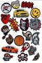 20-Piece Iron-On Woven Patch Set for Boys, Bulk (20 Pieces) - 6