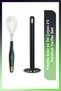 Set of 2 Potato Mashers and Wire Beater