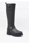 Harley-davidson Trouble Women's Black Leather Boots - 2