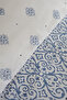 Marino 100% Cotton Single Duvet Cover Set Blue White - 7