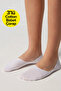 3 Pairs of Invisible Cotton Ballerina Socks - 3