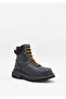 Stein Men's Black Leather Boots - 2