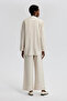 COLLAR ORGANZE LINEN JACKET - 6