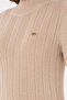 Women's Sand Turtleneck Sweater 50292977-Vr085 - 7