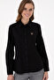 Women's Black Long Sleeve Basic Shirt 50295710 -Vr046 - 3