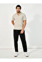 Premium Chevron Textured Knit Revere Collar Relaxed Polo - 2