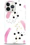 Tecno Spark 10 Pro Case Hd Printed Case - Pink and Speckles
