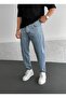 Snow Wash Blue Boyfriend Pants