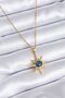 Polar Star Model Zircon Stone Planet Detailed Women's Steel Necklace - 5
