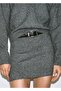 Knitwear Mini Skirt - 8