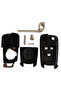 Opel Astra J 2009-2015 Key & Controller Set - Auto Key Chain with Screw Logo - 4