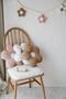 Teddy Brown Daisy Pillow - 4