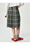 Women's Grey Pleated Skirt - 4