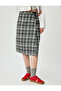 Women's Grey Pleated Skirt - 3