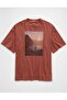Ae Oversized Photo Graphic T-Shirt - U-0181-4097 - 4