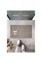 1Digital Printing Quality White Cat with Gray Summer Time Written on It and Glasses Decorative Door Mat