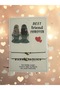 Gold Heart Detailed Couple Bracelet 2 Pieces - 2