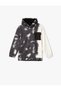 Boy's White Oversized Hoodie