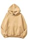 Beige Unisex Sweatshirt - Basic Hoodie