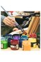 Professional Oil Painting Brush - No:6 1 Piece, Synthetic Bristle, Brons, Acrylic Art & Hobby Product - 4