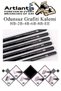 Woodless Graffiti Pencil 9 in 1 Pack Woodless Charcoal Pencil Fuzen Pen Drawing Pen for Sketching and Charcoal - 2
