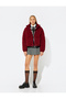 Belt Detailed Pleated Mini Skirt