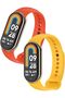 Colorful Flexible Khaki Silicone Lanyard Compatible with Xiaomi Mi Band 8 Easy to Attach and Remove - 5