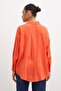 Basic Modal Shirt Orange - 4