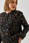 Women's Black Camel Knitted Cardigan 241087 60261042 - 5