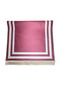 Ramazana Special Digital Printed Large Size Pink Bridal Bundle Gift Dowry Velvet Prayer Rug - 4