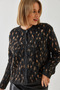 Women's Black Camel Knitted Cardigan 241087 60261042 - 4