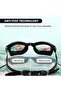 Stylish Swimming Goggle | Anti-fog & Uv Protection | Leak Proof | Black | Free Size - 5