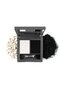 Highly Pigmented Blendable Duo Eyeshadow - Duo Eyeshadow 201 Pearly White & Black Velvet