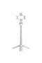 JJ02 Extendable Telefon Tripod Beyaz