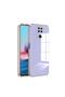 Xiaomi Redmi Note 9 Compatible Case Golden Silicone Case Lilac