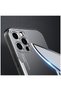 Apple iPhone 13 Pro Compatible Case Metal Mitras Case (Silicone Edge) Gray - 4